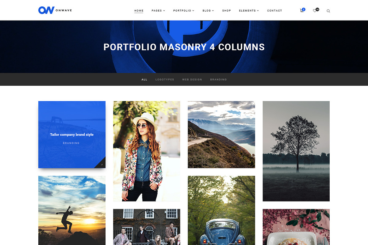 OnWave — Multipurpose PSD Template, a Websites & App Template by ScienteCraft (Photo 15 of 51)