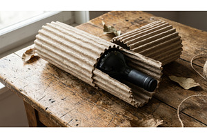 Eco friendly packaging scene showing, a Background Photo by Igor Tichonow