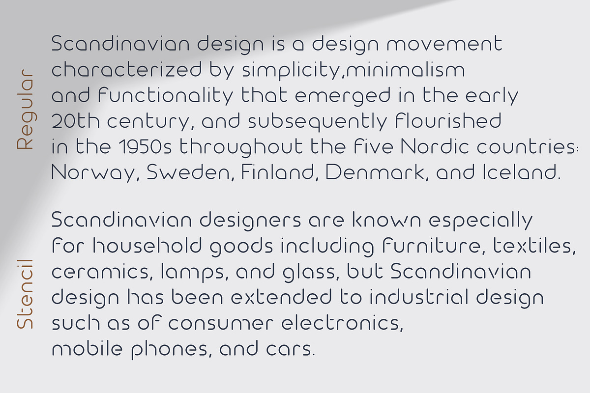 Nordic Dream Font Family preview 5