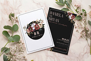 Dutch Style Black Wedding Invitation, an Invitation Template by Hotpin (Thumbnail 2 of 5)