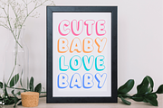 Jolly Outline - Playful Display Font, a Sans Serif Font by Sahira Studio (Thumbnail 2 of 5)