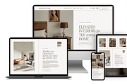 Interior Designer Website Template, a Squarespace Template by Candor Templates (Thumbnail 11 of 21)