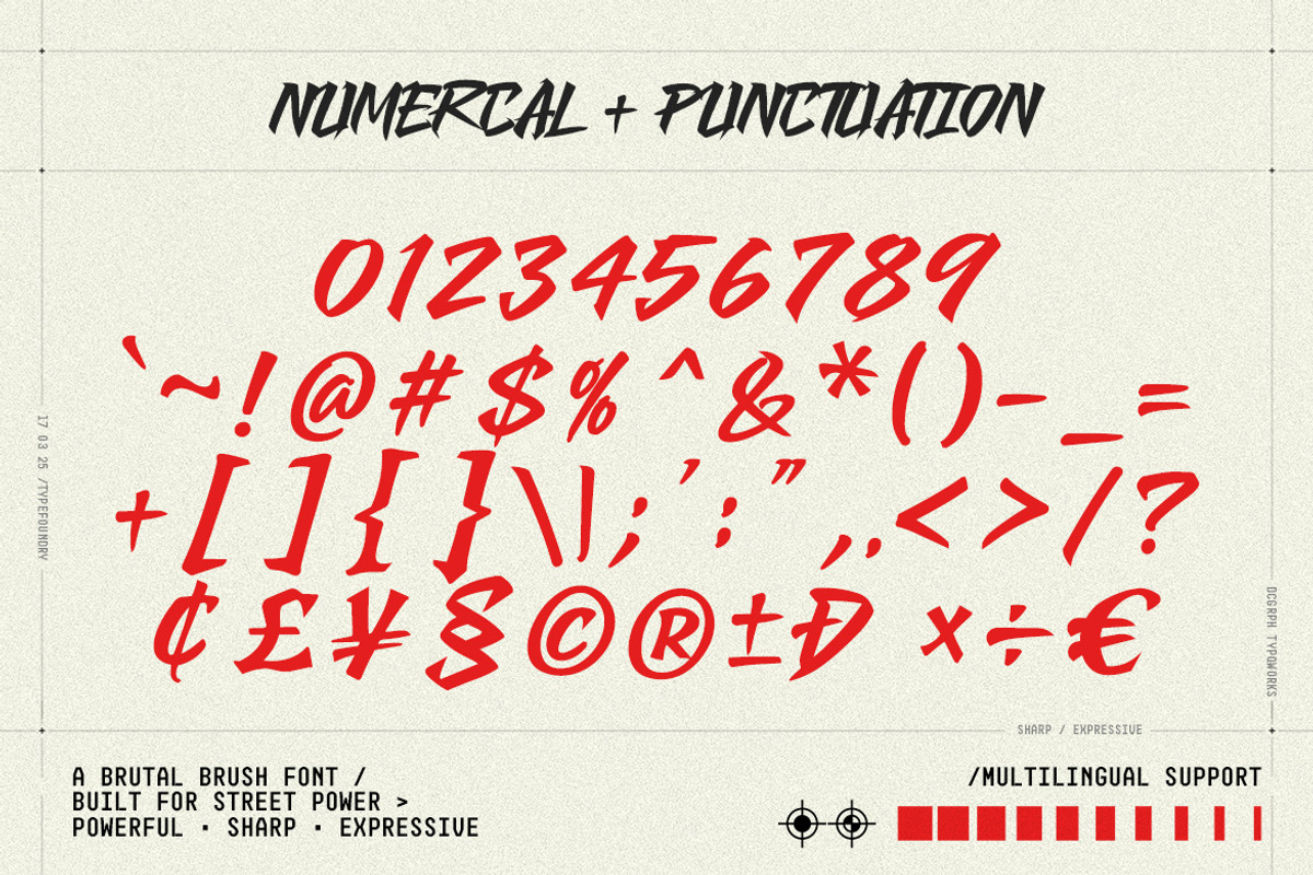 Holigans Attack – Street Font, a Handwritten Font by decographstud (Photo 7 of 8)