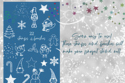 Winter Procreate Brushes & Stamps, a Shape Add-On by Ducatum (Thumbnail 6 of 8)