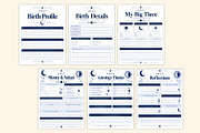 2027 Astrology Birth Chart Journal, a Stationery Template by Shumaya (Thumbnail 3 of 4)