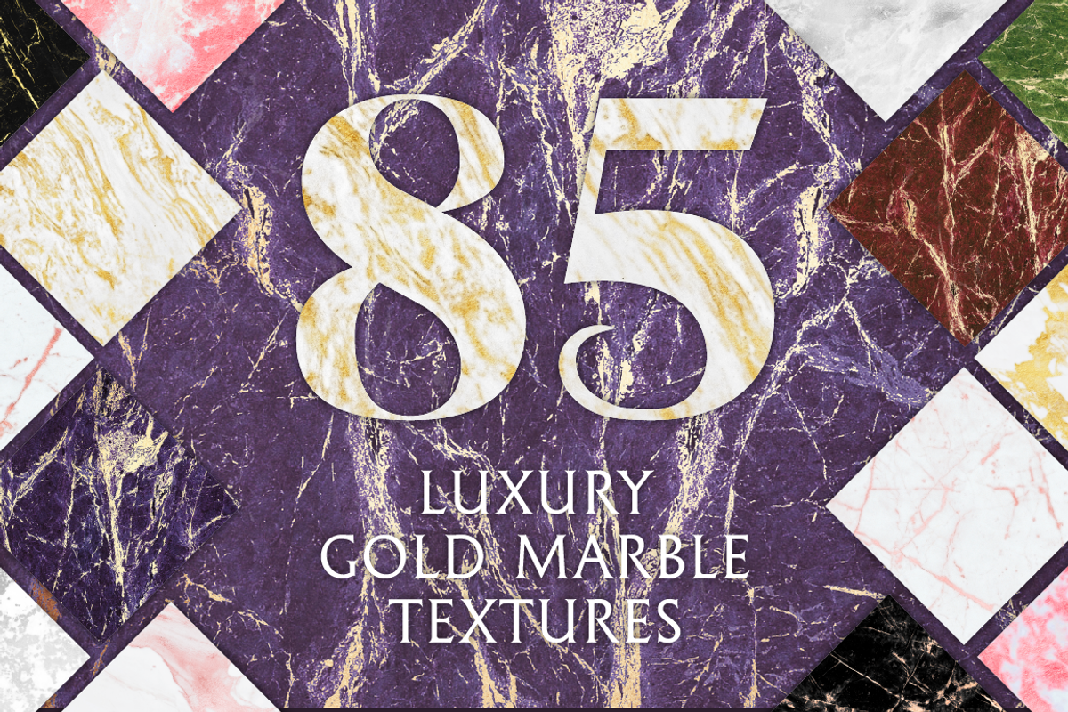 85 Luxury Gold Marble Textures, a Texture Graphic by Perfect Design (Photo 1 of 4)