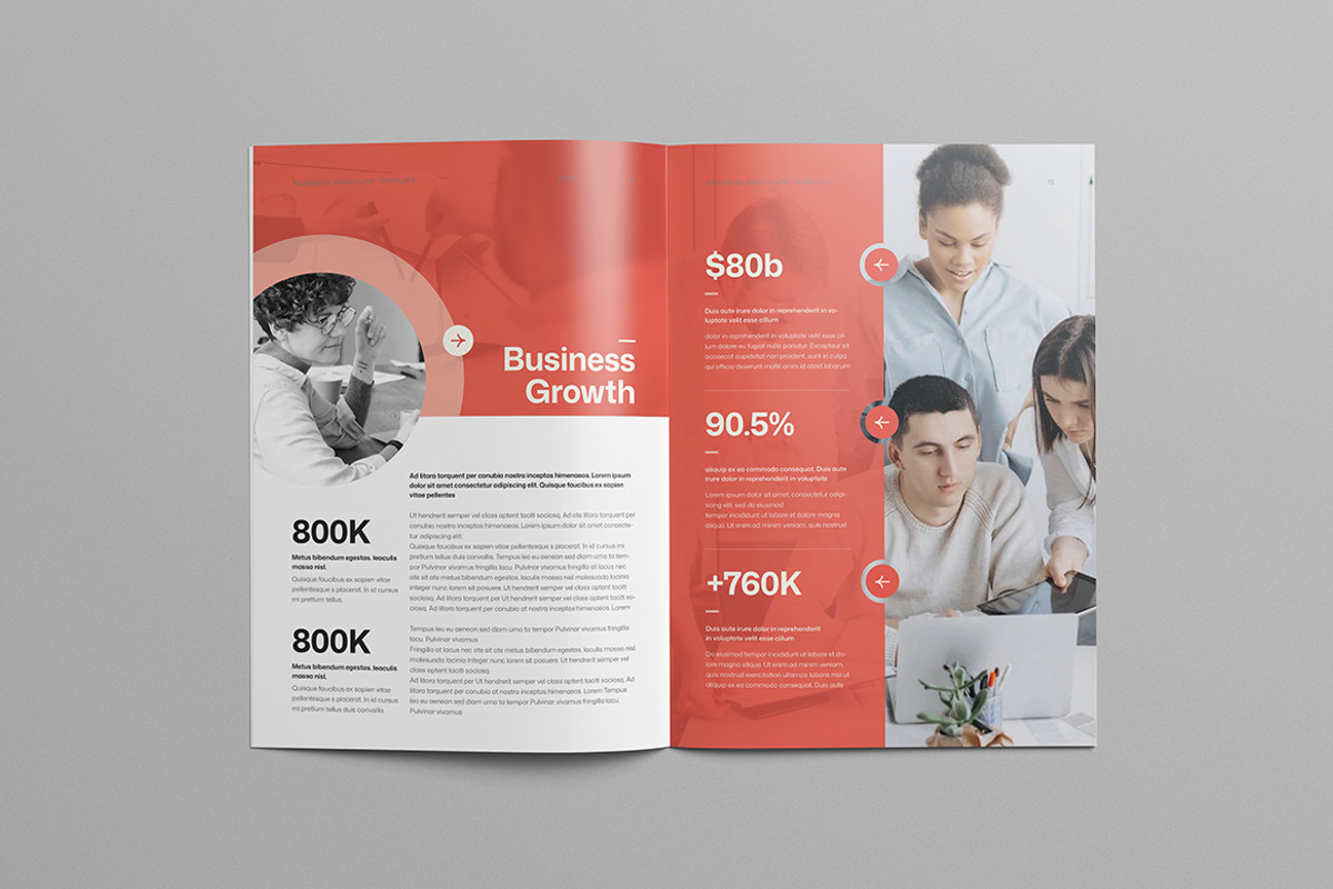 Business Brochure Template | Word, a Brochure Template by HiveArts (Photo 8 of 9)