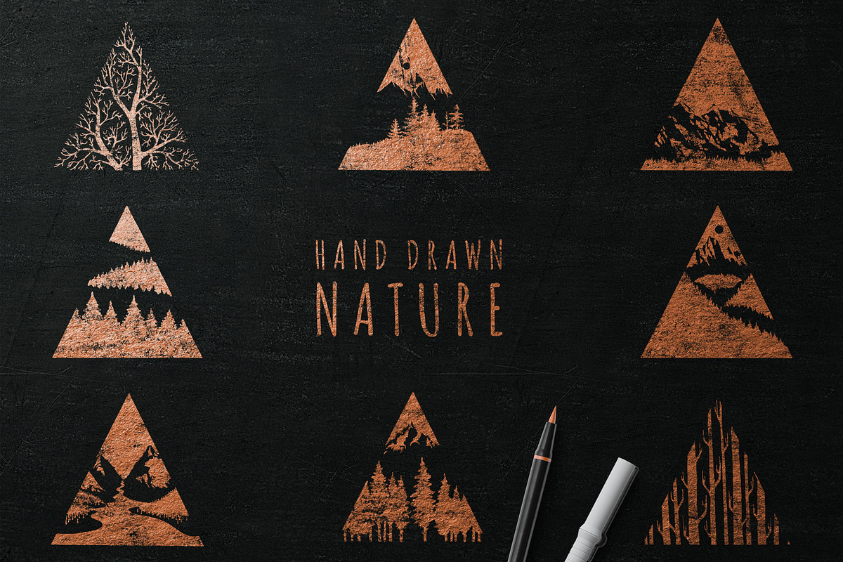 Hand Drawn Nature, an Illustration by Michael Rayback Design (Photo 1 of 5)