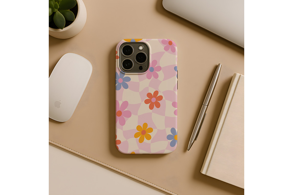 iPhone Tough Phone Case Mockup, an iPhone Mockup by UrbanMockupsStore (Photo 4 of 5)