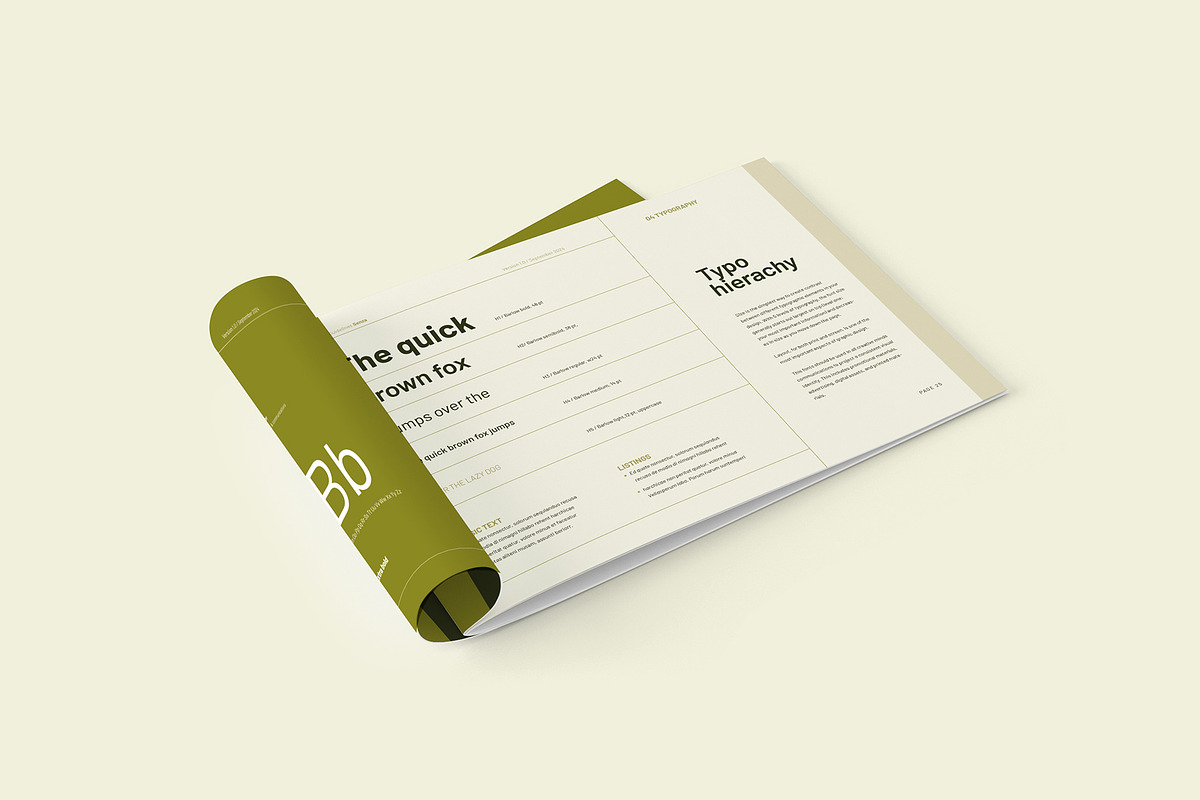 SENZA Brand Guidelines, a Brochure Template by Imagination Area (Photo 13 of 14)