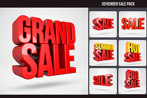 3D Render Sale Pack