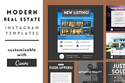 Modern Real Estate Instagram Posts, a Social Media Template by Minva Themes (Thumbnail 1 of 5)