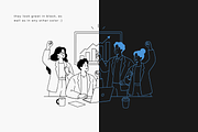 Office Workday Stories | Vector Pack, a Person Illustration by Nutalin Art (Thumbnail 6 of 12)