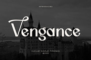 Vengance Luxury Sans Serif, a Sans Serif Font by Artiveko (Thumbnail 1 of 6)