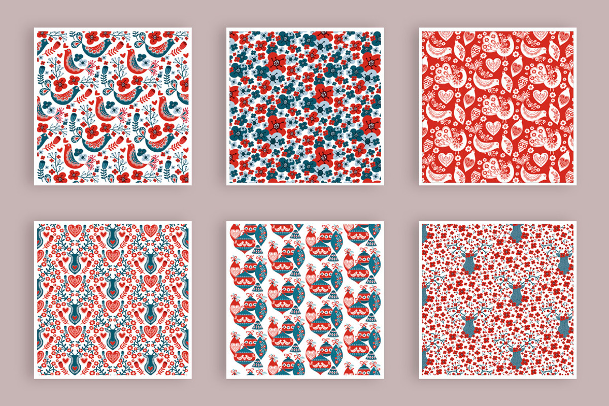 20% OFF! 30 Scandinavian Patterns, a Pattern Graphic by Chus Moreno Studio (Photo 5 of 9)