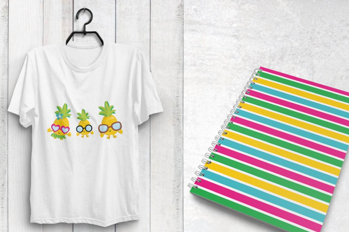 PINEAPPLE Pattern collection, a Pattern Graphic by PrettyPatterns (Photo 4 of 5)