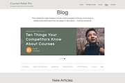 Course Maker Pro, a WordPress Template by Build my brandiD (Thumbnail 3 of 5)
