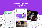 Exshop UI Kit, an UI Kit Template by Kawalan Studio (Thumbnail 4 of 6)