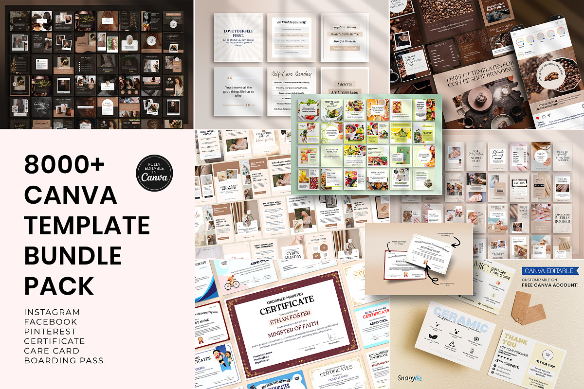 Ultimate Mega Template Bundle Pack, a Social Media Template by Snapybiz (Photo 3 of 13)