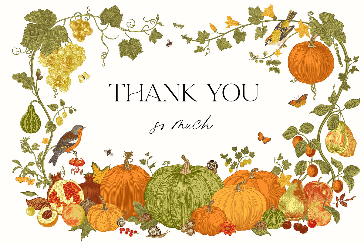 Happy Harvest, a Decorative Illustration by olga.korneeva (Photo 21 of 21)