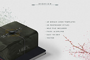 [Spring Vibes] 40 Mosaic Logos -50%, a Branding & Logo Template by VP Fonts (Thumbnail 2 of 27)