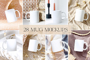 28 Mug Mockups, a Household Mockup by Michèle Kae (Thumbnail 1 of 6)