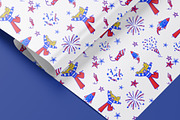 Freedom & Fireworks Celebration, a Seasonal Illustration by CreativeValuation (Thumbnail 10 of 12)