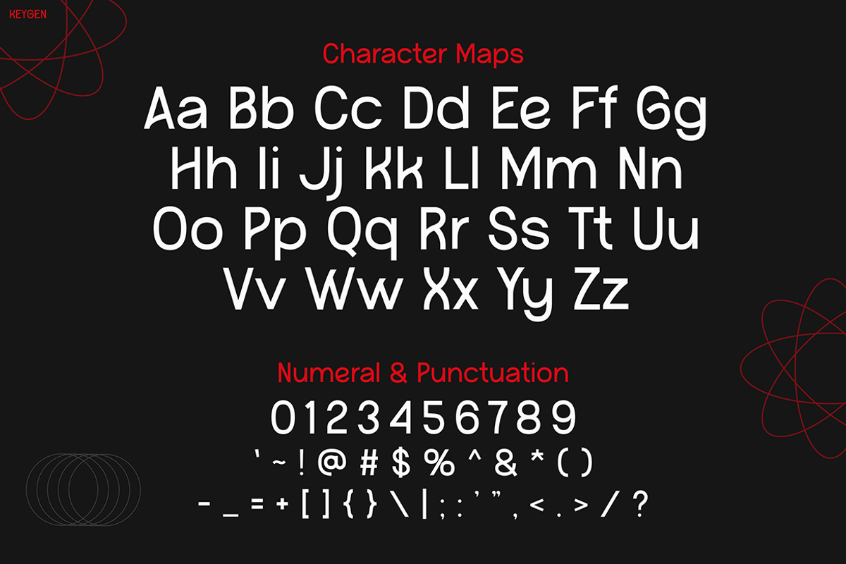 Keygen, a Font by Pinisi ART (Photo 2 of 10)