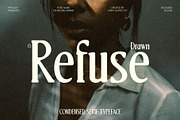 CS Refuse Drawn, a Serif Font by Craft Supply Co. (Thumbnail 1 of 8)