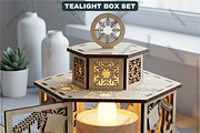 Christmas Candle Holder with Lid, a Graphic by AtacanDigital (Thumbnail 8 of 16)