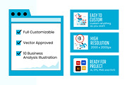 Business Analysis Illustration, a Finance Illustration by Loin Studio (Thumbnail 2 of 3)