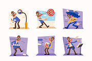 75 Professional Illustrations Bundle, a Person Illustration by Prosymbols (Thumbnail 9 of 10)