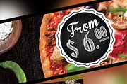 Italian Pizza Flyer Template, a Flyer Template by Studio 19 (Thumbnail 7 of 9)