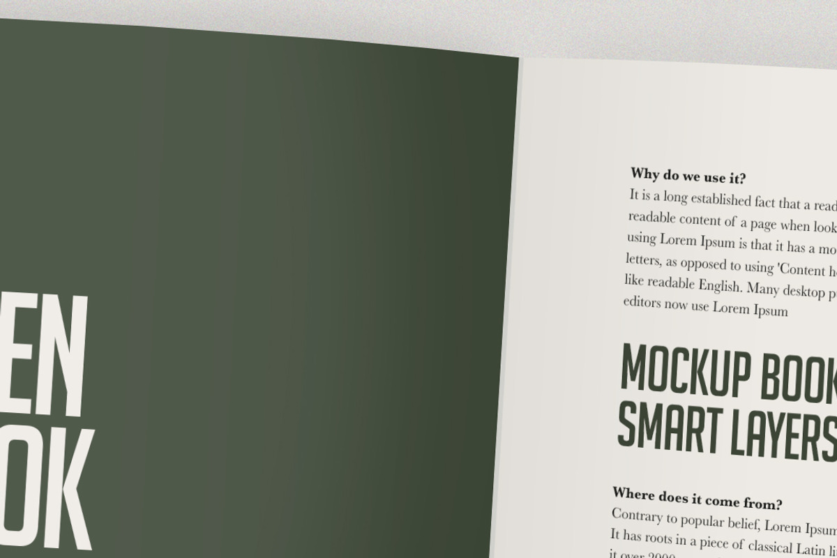 Open Hardcover Book Mockup (Square), a Print Template by ArtefShop (Photo 21 of 22)