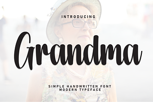 Grandma Script Font