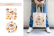 Mushrooms & flowers, a Texture Illustration by Izobova (Thumbnail 5 of 7)