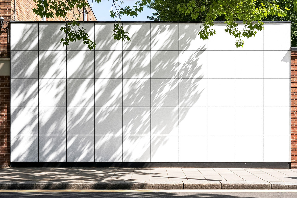 Mural Wall Mockup, an Advertising Mockup by Nathatype (Photo 9 of 9)