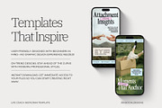 Life Coach Instagram Templates, a Social Media Template by ZenSocialDesigns (Thumbnail 7 of 9)
