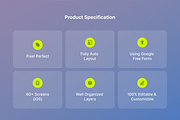 Filllo Crowdfunding App UI Kit, an UI Kit Template by floxui (Thumbnail 2 of 8)
