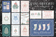 Christmas time illustrations frames, an Object Graphic by alenaganzhela (Thumbnail 10 of 11)