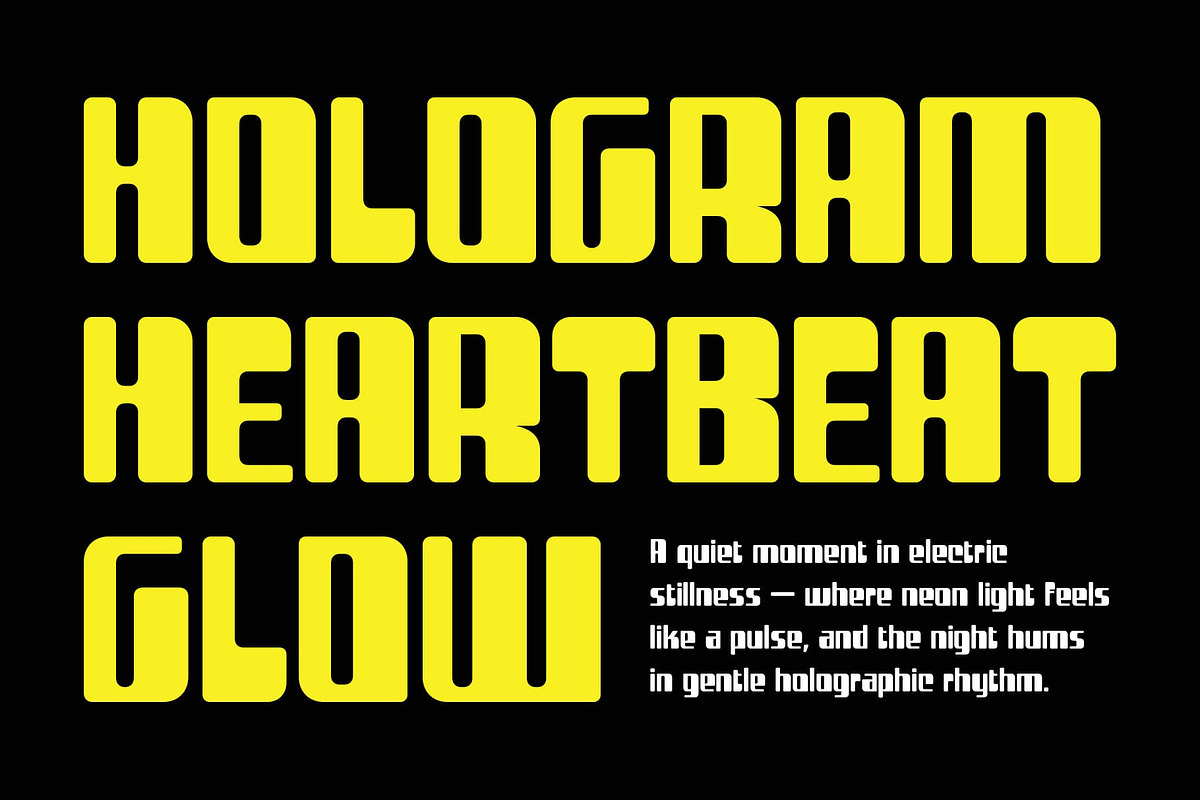 CS Vontech – Y2K Font, a Sans Serif Font by Craft Supply Co. (Photo 4 of 8)