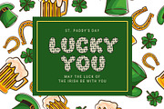Fox Clover Color Font, a Symbol Font by Fox7 By Rattana (Thumbnail 5 of 10)