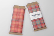 #234 Soft Coral Color Plaids, a Pattern Graphic by Plaid4You (Thumbnail 5 of 5)