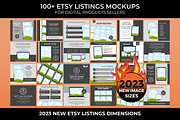 ETSY Digital Products Mockups 100+, a Templates & Theme by Jennifer Magri Templates (Thumbnail 1 of 8)
