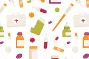 Pills and drugs set, backgrounds, a Healthcare Illustration by Good Studio (Thumbnail 5 of 8)