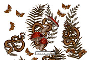 MIRACLE FOREST - patterns & motifs, an Animal Illustration by Liiafis (Thumbnail 9 of 16)