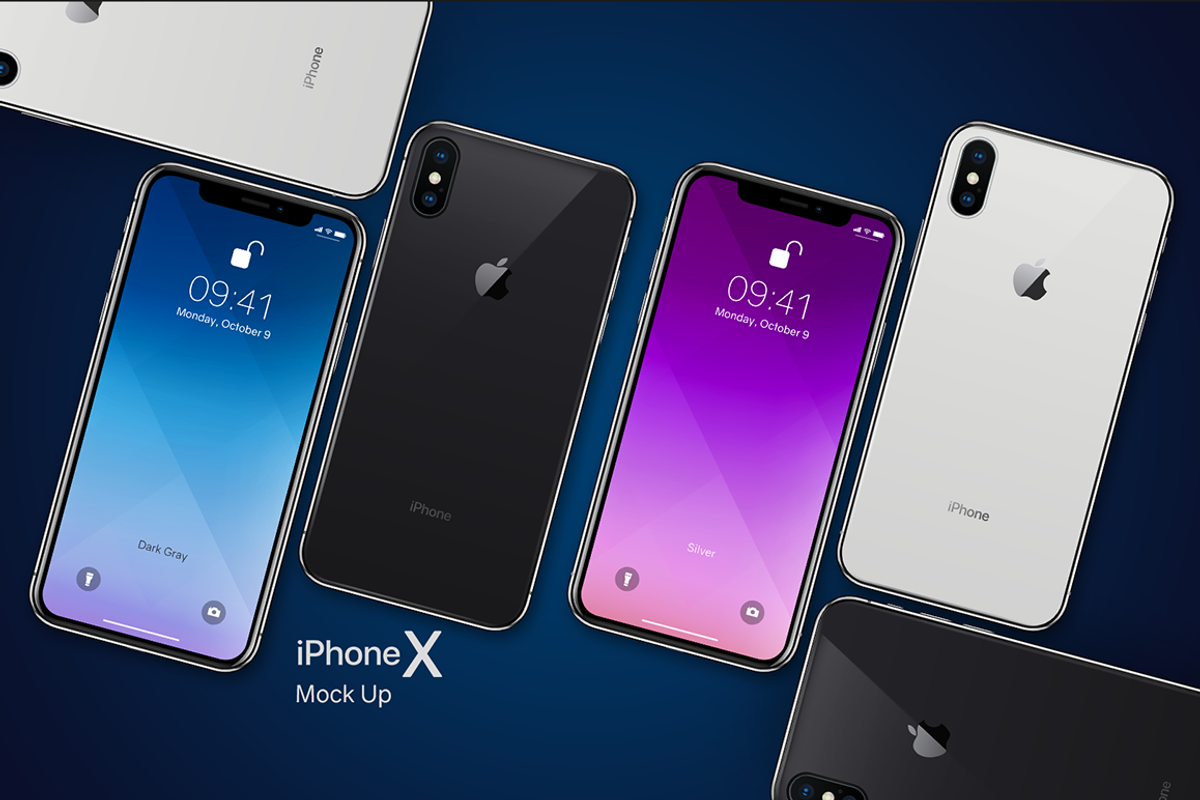 Mockup Composition Iphone X, an iPhone Mockup by ByronDMD (Photo 5 of 5)