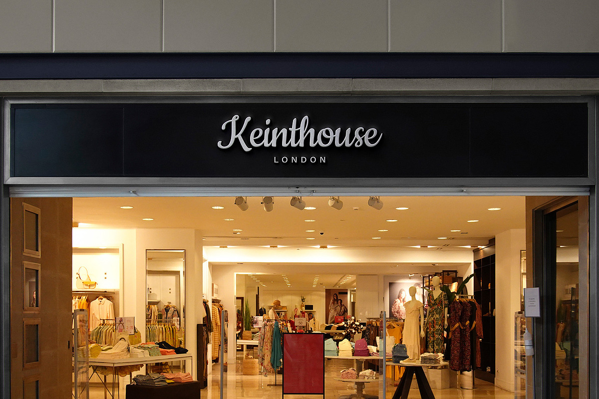 Logo Mockup Elegant Store Sign, a Product Mockup by Asylab (Photo 3 of 5)