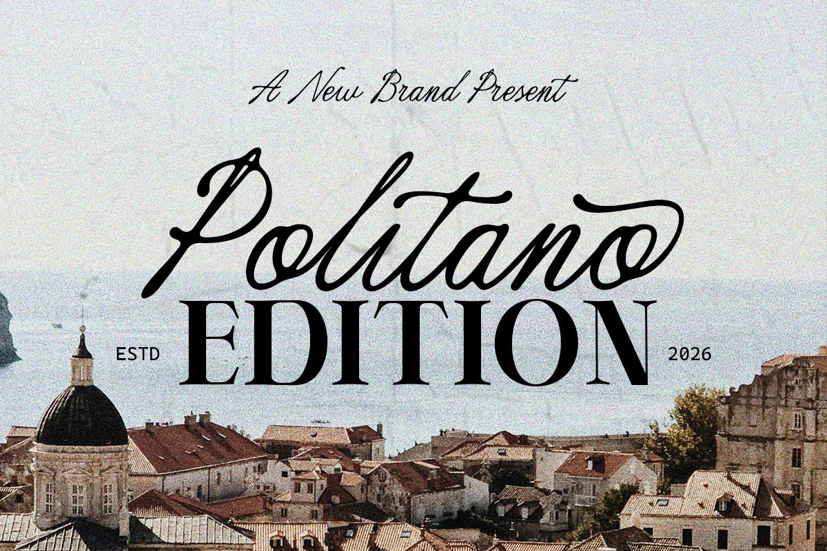 Politano Edition, a Script Font by Letter Fresh (Photo 13 of 13)
