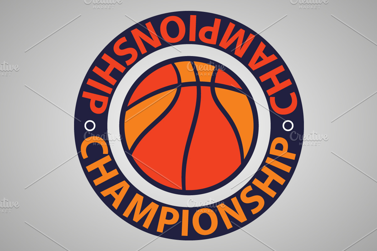 Great set of basketball logo,emblems, an Object Illustration by pashigorov (Photo 8 of 17)